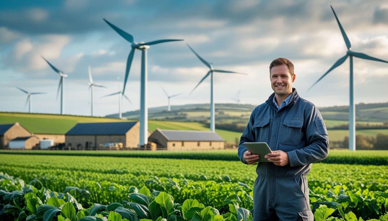 Innovative Wind Energy Solutions For Rural UK Farming