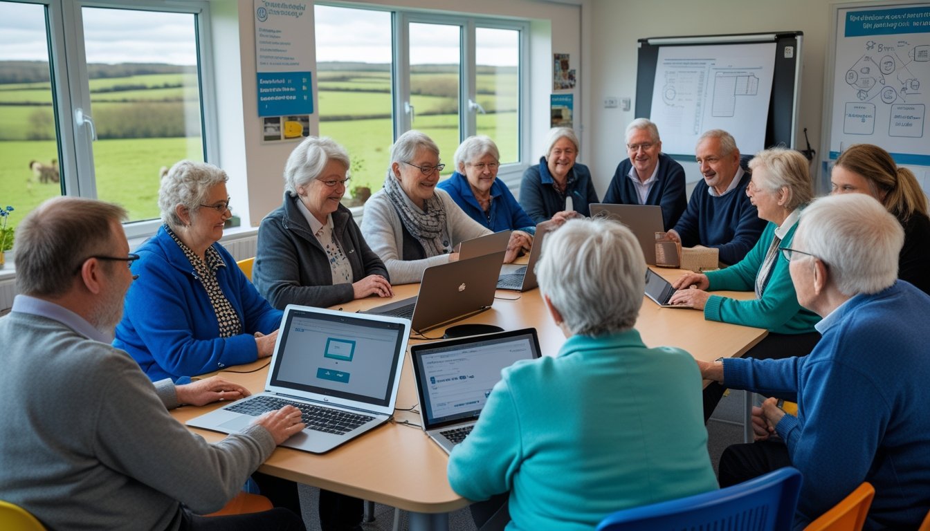 Boosting Digital Literacy in UK Rural Communities