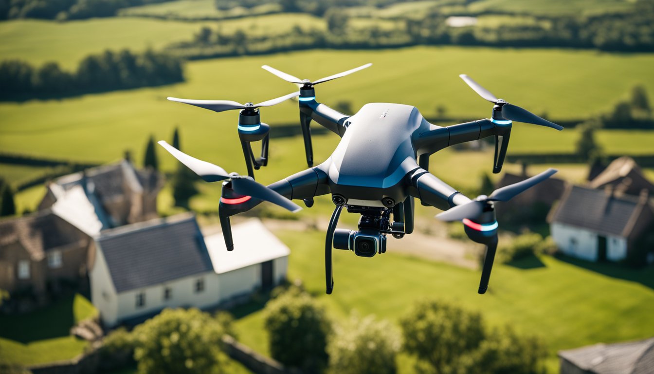 An AI-powered drone delivers high-speed internet to a remote UK village, connecting rural communities to vital services and information