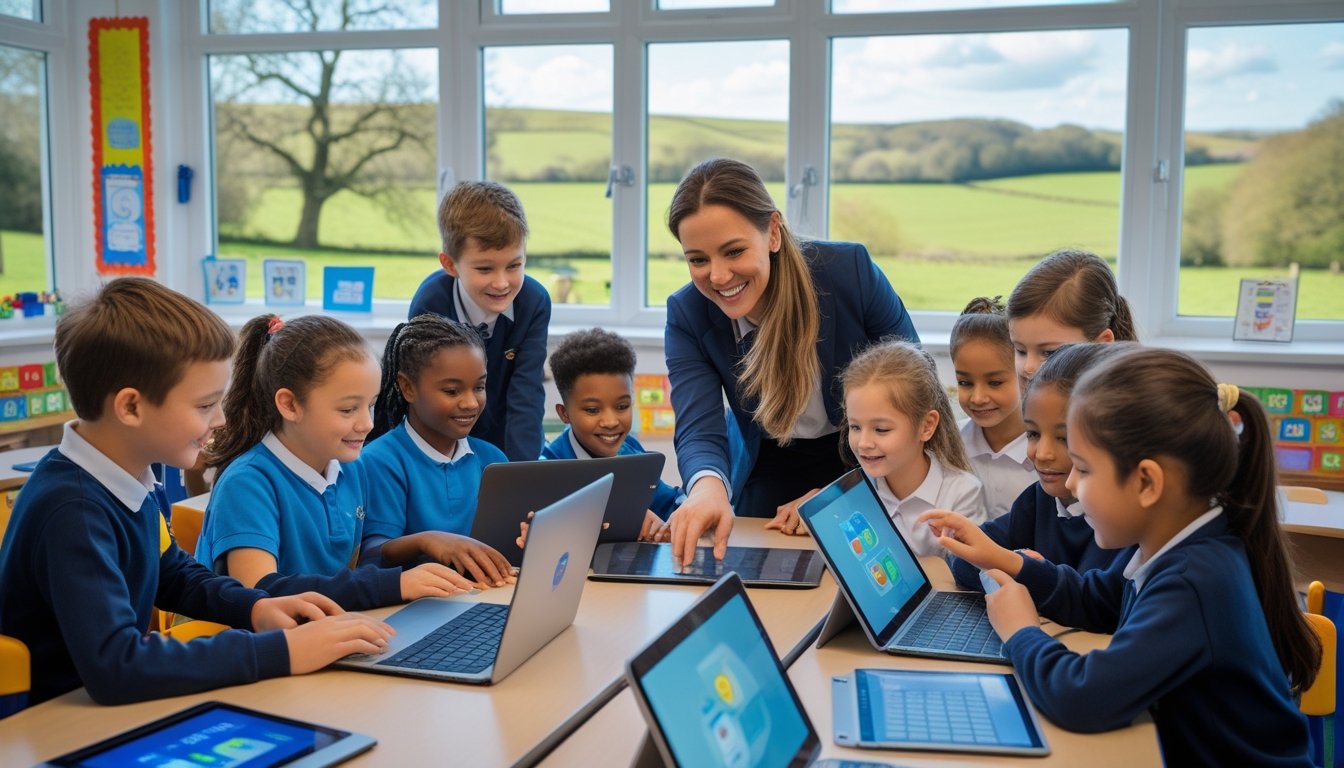 Improving Digital Literacy In UK Countryside Schools