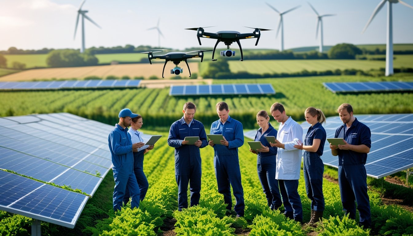 AI Solutions Enhancing UK Renewable Farming Practices
